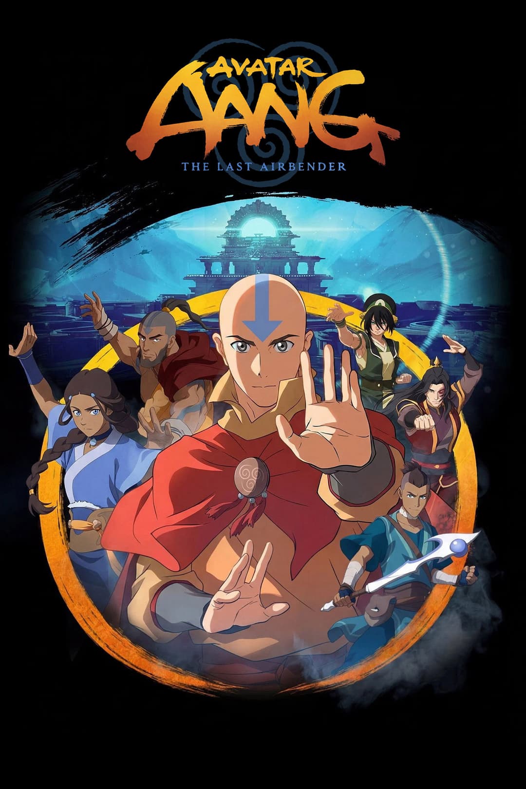 poster of Avatar Aang: The Last Airbender