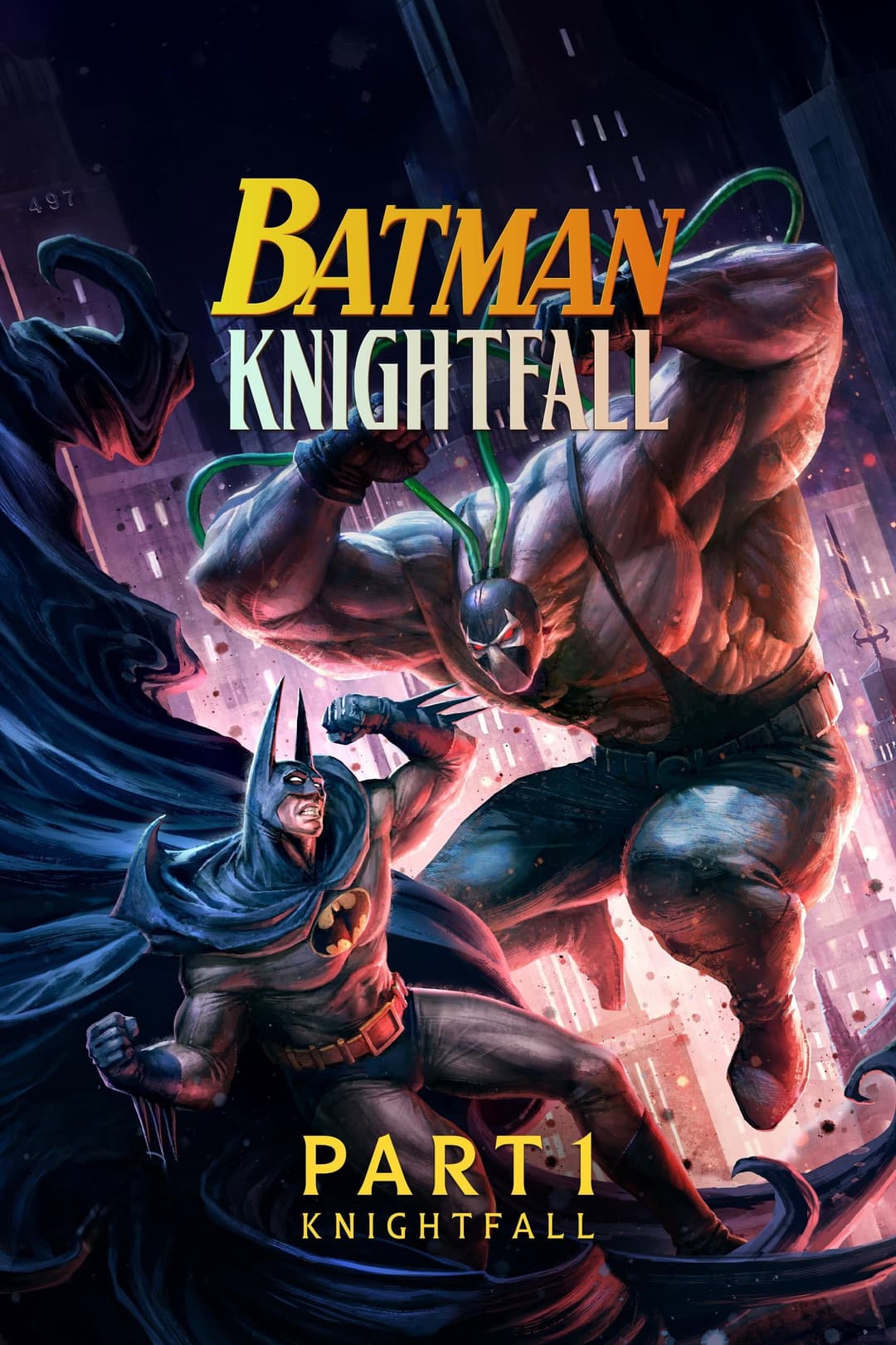 poster of Batman: Knightfall Part 1: Knightfall