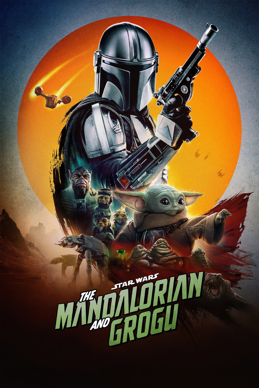 poster of The Mandalorian and Grogu