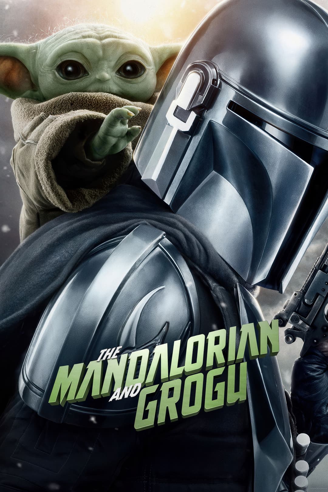 poster of Star Wars: The Mandalorian and Grogu
