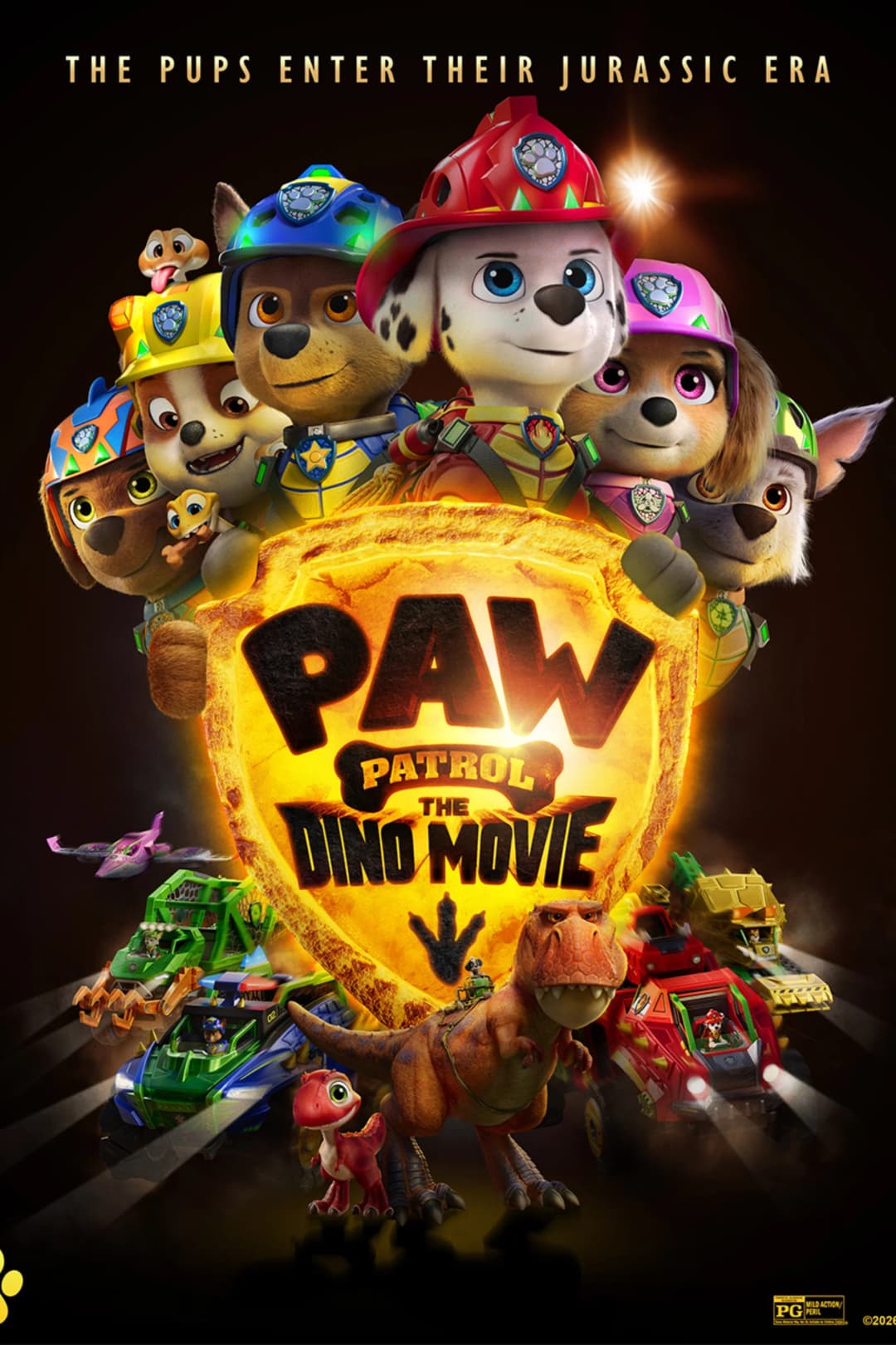 poster of PAW Patrol: The Dino Movie