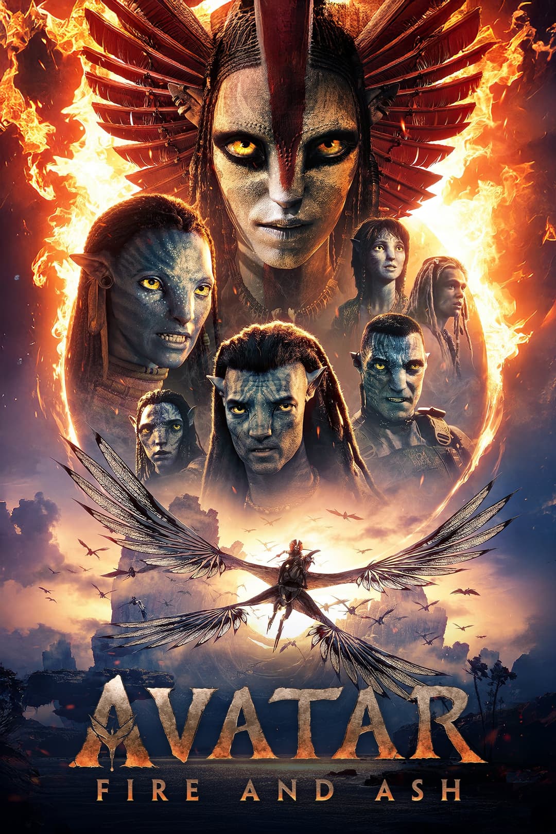 poster of Avatar: Fire and Ash