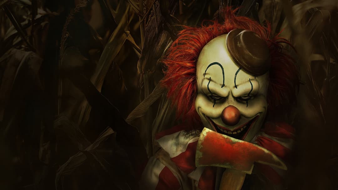 poster of Clown in a Cornfield