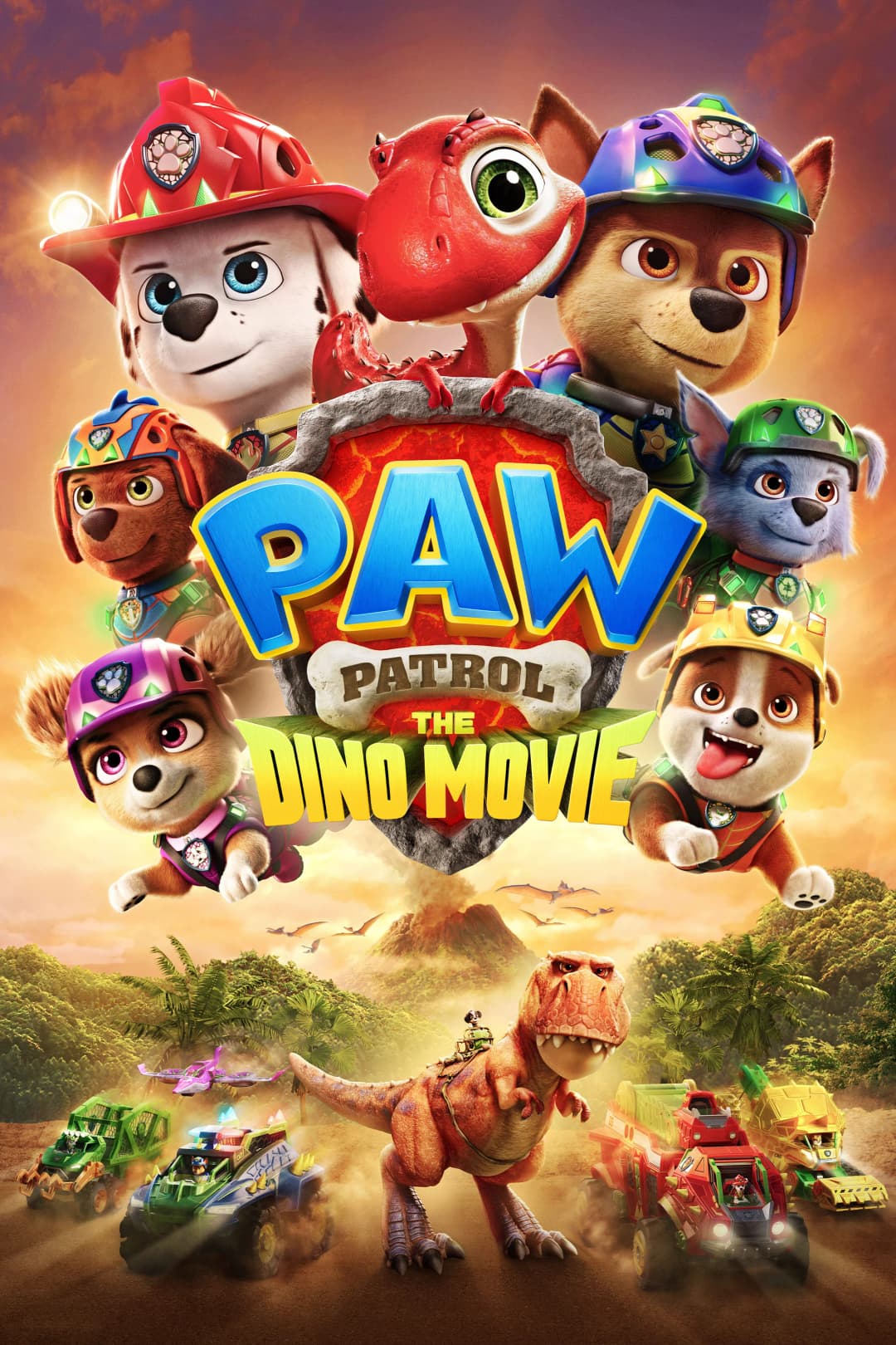 poster of PAW Patrol: The Dino Movie