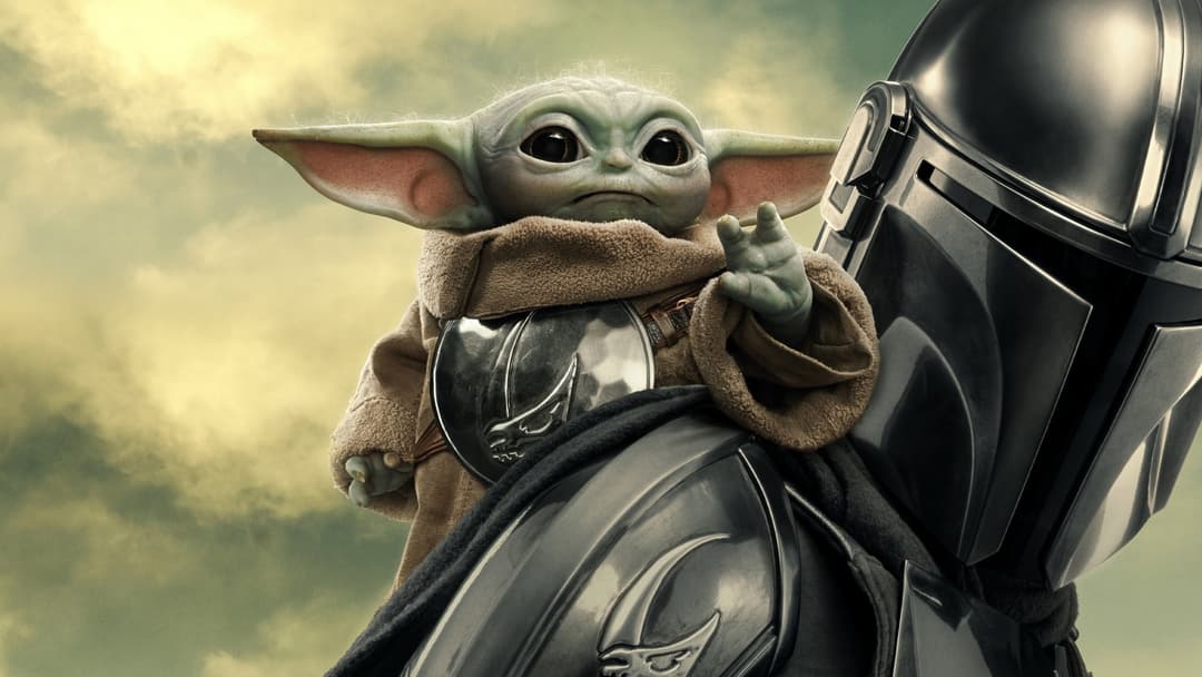 poster of The Mandalorian and Grogu